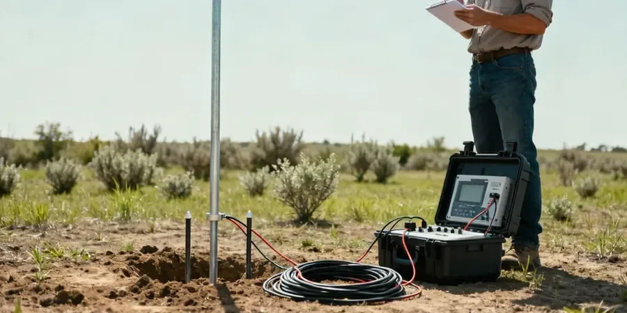 Electrical Resistivity Testing (VES) for Site Investigation in Irving